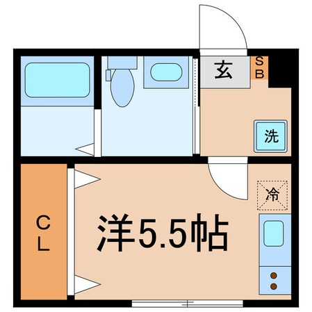 三ツ沢上町駅 徒歩4分 3階の物件間取画像